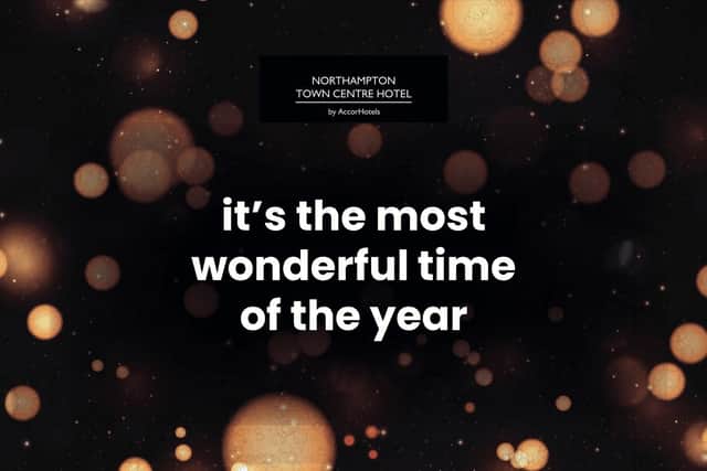 Christmas party nights are coming to the Northampton Town Centre Hotel