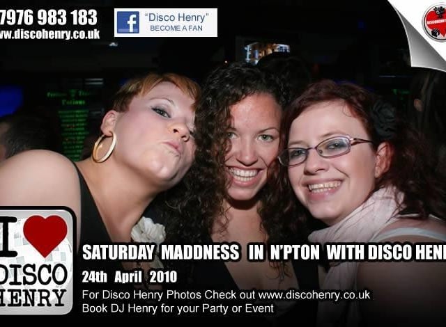 Nostalgic pictures from an April night out in town 13 years ago