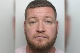 Abuser Stewart, of Regent Street, Kettering, was jailed four years ago for strangling his victim — and is back behind bars after five offences against another victim including intentional strangulation, assault causing actual bodily harm and criminal damage of a car windscreen. The 37-year-old was sentenced to a total of four years at St Albans Crown Court.