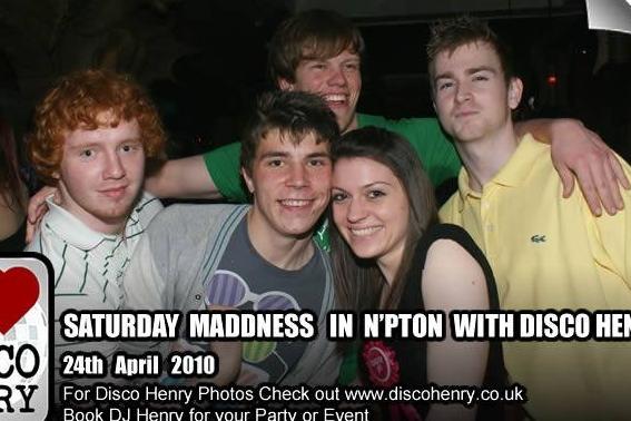 Nostalgic pictures from an April night out in town 13 years ago