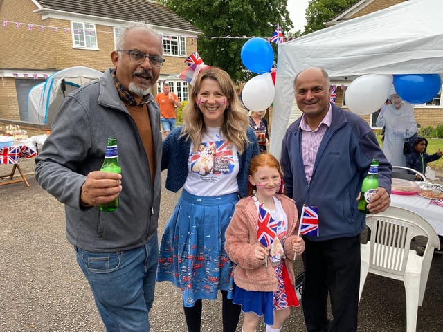 Hertford Court, Little Billing hosted a party for the whole area with face painting, activities, live music and more.