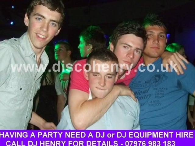 Nostalgic photos from a night out in town 18 years ago
