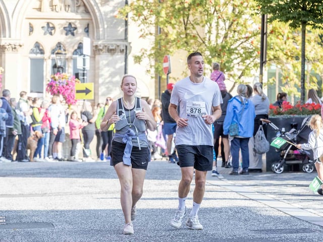 Hundreds of runners took part in the half marathon on Sunday September 15, 2024.
