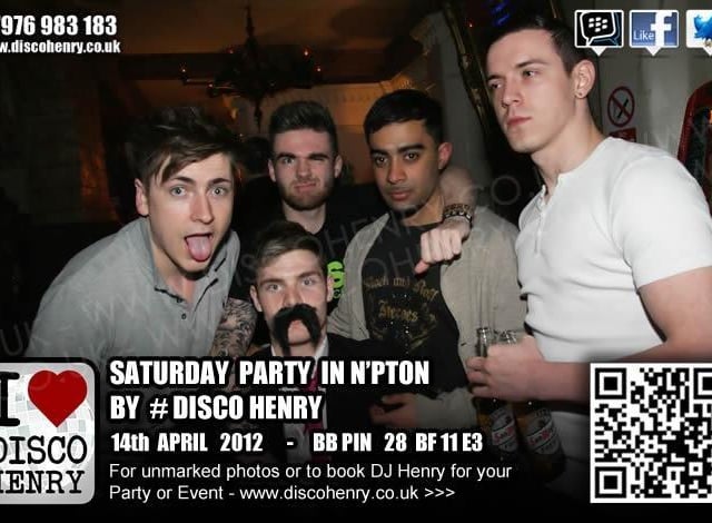 Nostalgic pictures from a night out at NB's