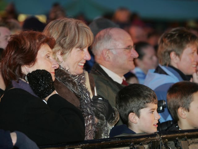 Smiles all round in 2006.