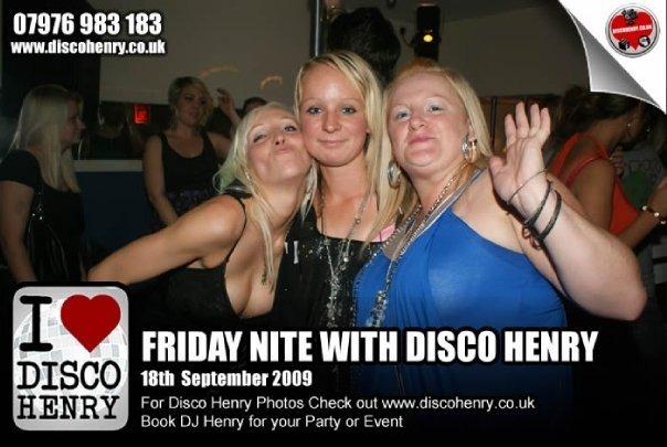 Nostalgic pictures from a night out in town 17 years ago