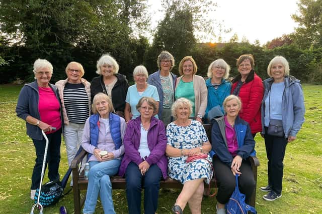 Wootton WI Croquet team