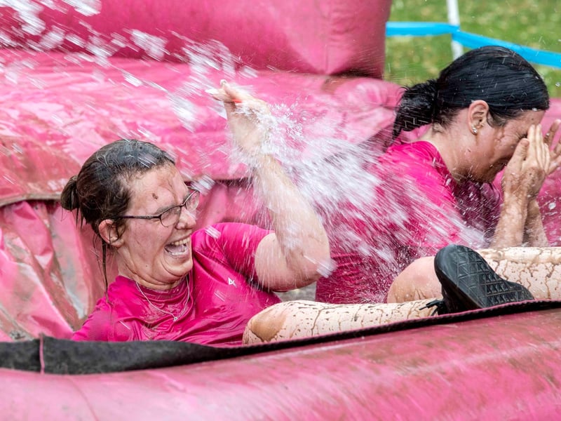 Pretty Muddy events took place in Abington Park on Saturday July 29, 2023.