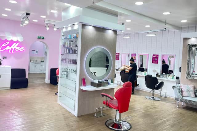 The business' two salons are located in The Drapery and Wellingborough Road.