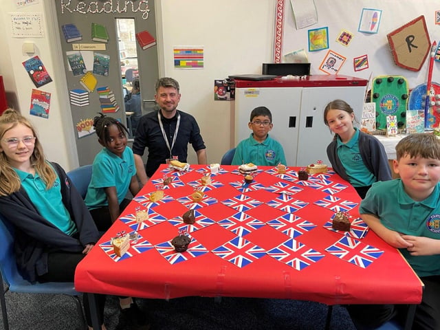 Pupils at Castle Academy enjoyed ‘street parties’ as part of their celebrations for the King’s Coronation.