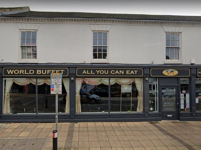 World Dorado Steakhouse at 162-166 Wellingborough Road. Last inspected: 29 July 2022