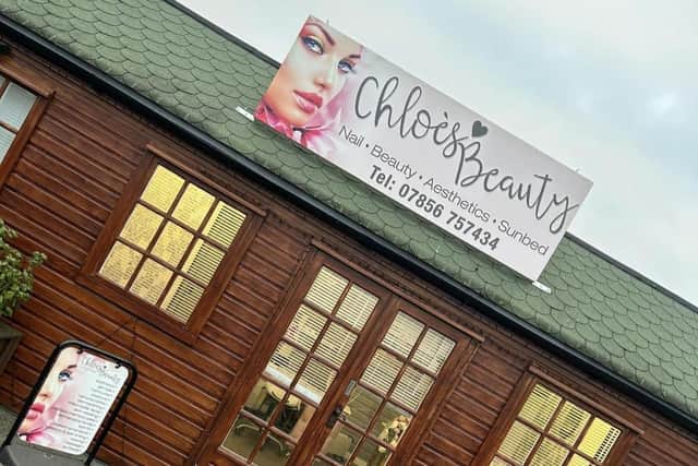 Chloe took over the salon seven weeks before the first lockdown in 2020.