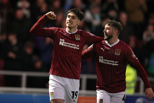 Kept dropping back between the centre-backs when Cobblers were in possession and Oxford were caught between pressing and sitting off. The positions he took up and his quality on the ball provided the platform for Town to play some terrific football. Excellent out of possession as always... 8.5