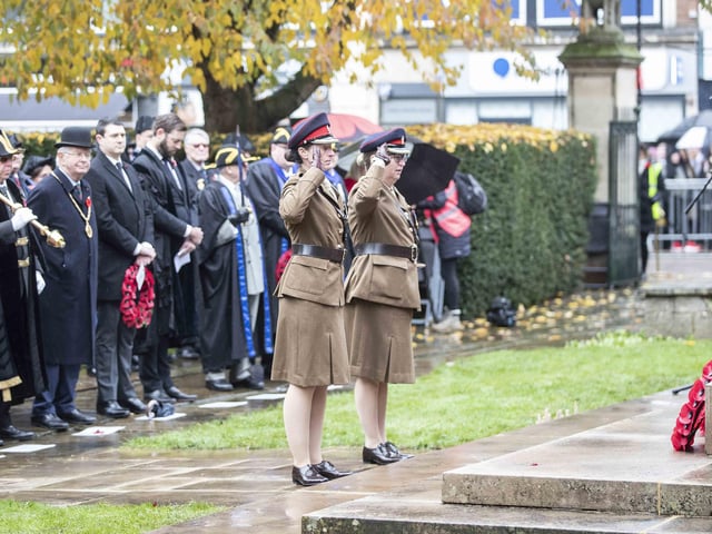 Remembrance Day 2023, Northampton. (Pictures: Kirsty Edmonds)