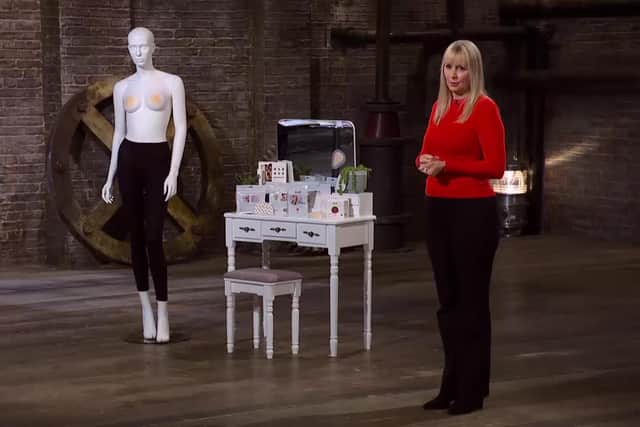 dandi London appeared on Dragon's Den last Thursday (March 30). Photo: BBC.