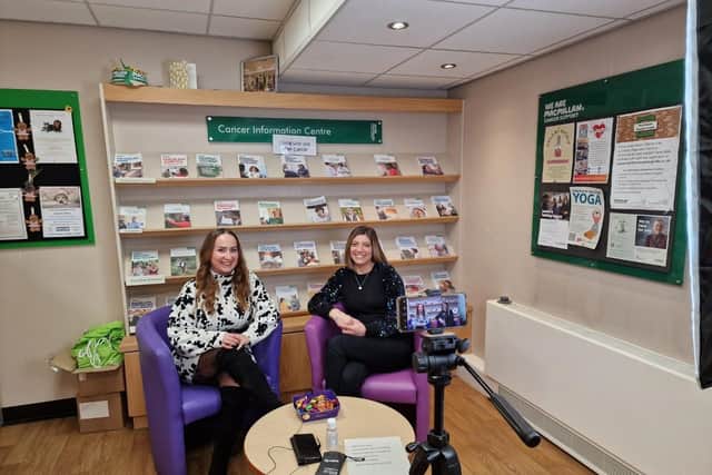 Skye and Sophie have been working with Macmillan to raise awareness
