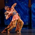 BRB2 dancers Andrea Riolo and Ixan Llorca Ferrer. Photo by Tristram Kenton
