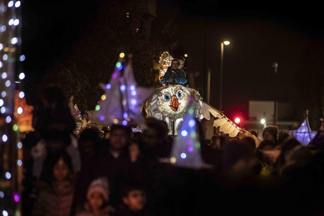 Celebrations for the festival of lights included a parade and entertainment in Northampton town centre on Saturday (November 4).