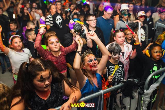 Rave Kidz family Halloween party