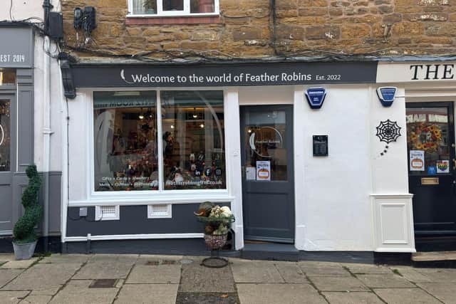 Lindsey stands by the decision to close her original shop in March 2025 and as the dust settled, Feather Robins Gifts secured a new shop in Sheaf Street, Daventry and the doors opened in October 2025.