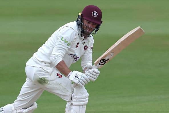 Luke Procter hit a century for Northamptonshire against Oxford UCCE