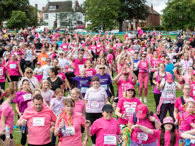 The 3k, 5k and 10k events took place in Abington Park on Sunday July 30, 2023.