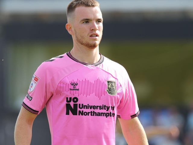 Headed off the line in the 97th minute to safeguard a point for Cobblers... 6