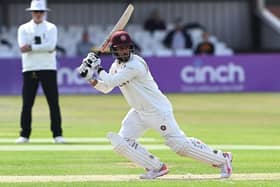 Saif Zaib top-scored for Northants with an unbeaten 83 against Middlesex