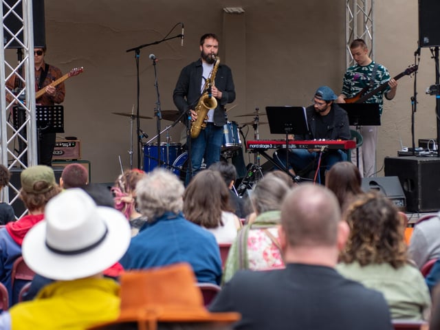 Dan Wyllie Quartet, Northampton Music Festival 2022. Photo by David Jackson.