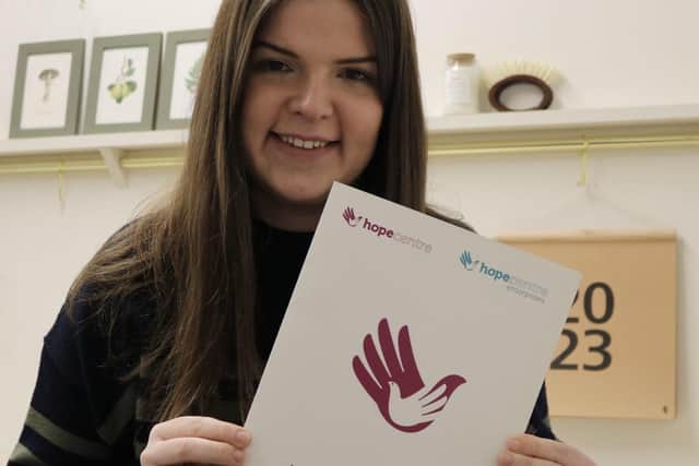 Louise Miller-Chalk from Northamptonshire-based Interior design & soft furnishings company who are taking part for the first time.