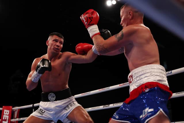 Kieron Conway in action during his win over Gregory Trenel in August (Picture: Mark Robinson/Matchroom Boxing)