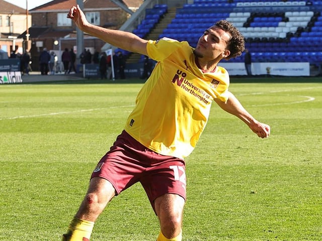 Nesta Guinness-Walker came back out of the tunnel to celebrate once more with the fans after full-time