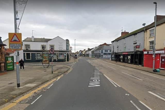 The harassment is alleged to have taken place in Wellingborough Road on Tuesday, October 4. Photo: Google Maps