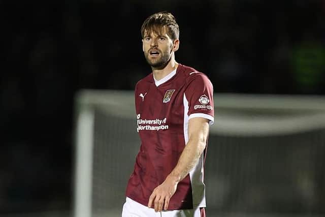 Jon Guthrie made his first league appearance in almost a year. Picture: Pete Norton