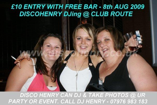 Nostalgic pictures from a night out at Route 69 in town