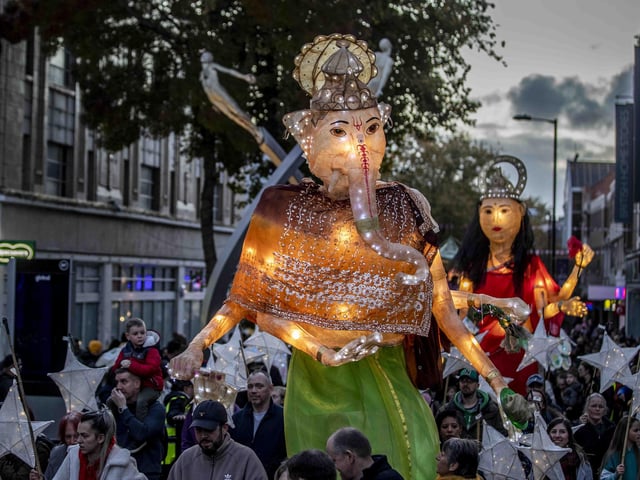 The festival of lights takes over Northampton town centre on Saturday October 15.