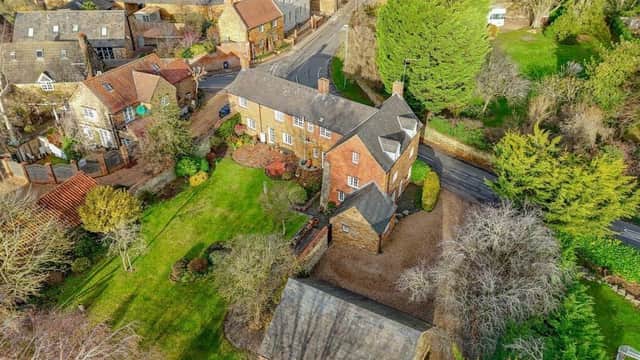 This five-bedroom stone detached property in Quinton Road, Wootton, is being marketed by Richard Greener estate agents
