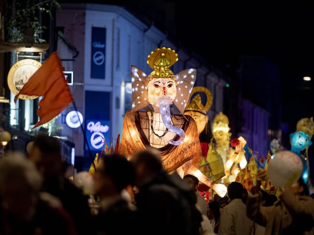 Northampton’s annual Diwali Festival of Lights took place on Saturday October 18 at the Market Square