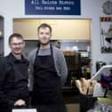 (Left to right) All Saints Bistro leaseholder, Craig Ryan, and Connor Fleming.