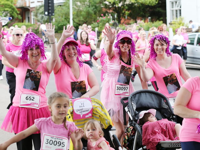 2014 - 5k Race for Life at Abington Park, Northampton.