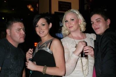 Nostalgic pictures from a festive night out on the town