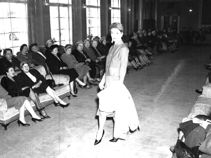 Fashion parade at Overstone, February 24, 1959