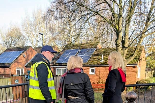 SJSRA Chair meets with Northampton North MP, Lucy Rigby to discuss the recent flooding.