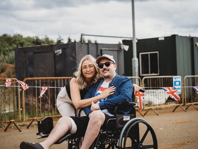 The family day of food, music and games was attended by nearly 700 members of the Northampton community, who wanted to show their continued support.