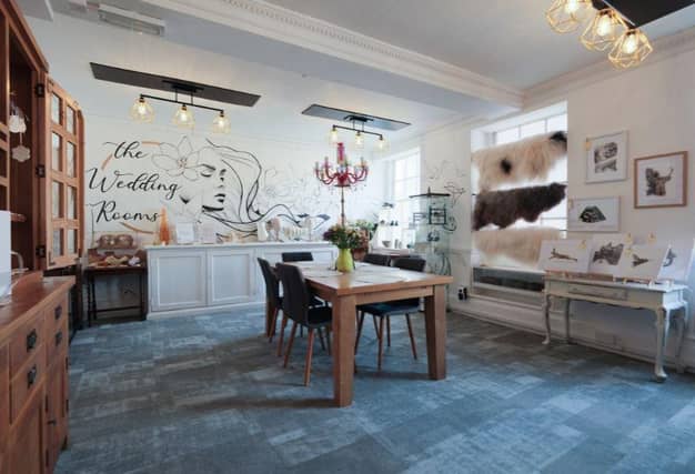 The business, located in Market Square, hopes to become the go-to place for brides and grooms-to-be to find out about local suppliers and plan their wedding in a fun and relaxed environment.