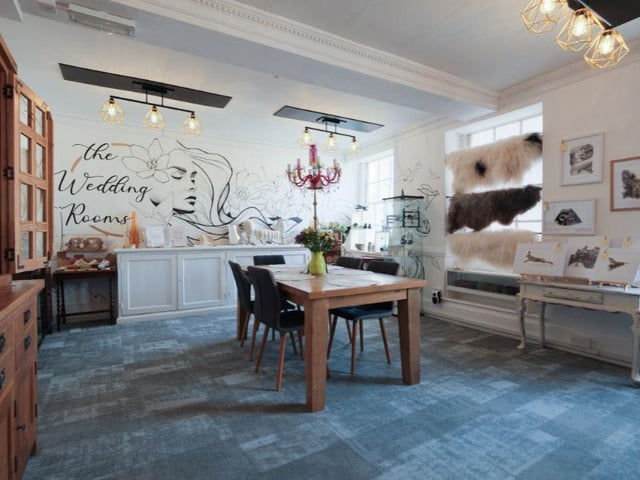 The business, located in Market Square, hopes to become the go-to place for brides and grooms-to-be to find out about local suppliers and plan their wedding in a fun and relaxed environment.
