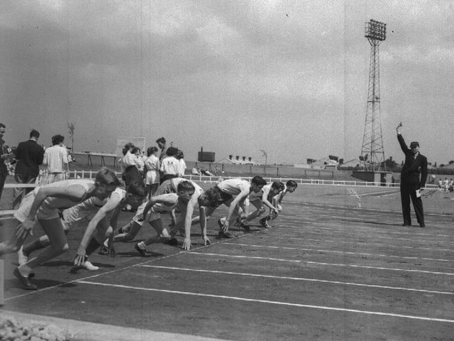 Mid-Northants Schools sports at British Timken Showground, Duston, Northampton