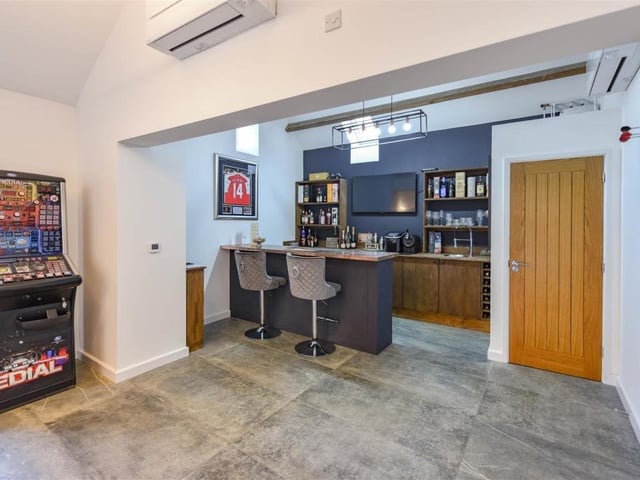 This seven bedroom home that is modern throughout, but maintains traditional features is on the market for a guide price of £2 million.