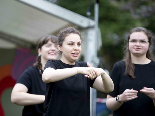 Although it is a music festival run with and for disabled individuals, it was open for all to enjoy.