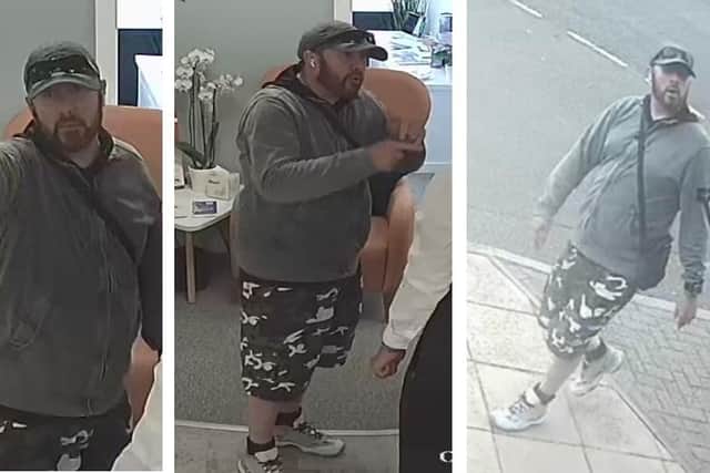 Police believe this man can help with their investigation. Photo: Northamptonshire Police.